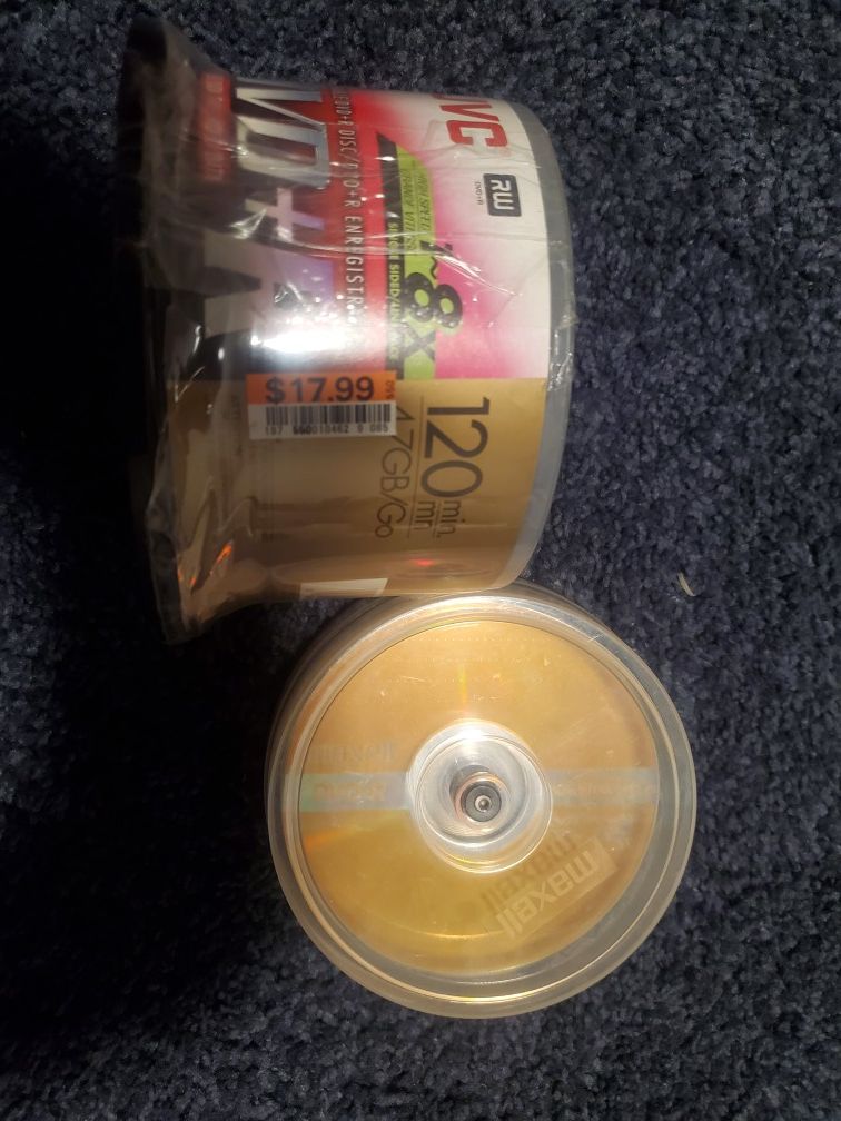 Blank DVD 50 sealed new 14 opened new