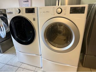 Lg washer and gas dryer set