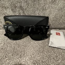 Rayban Polarized Wayfarer Sunglasses Black Frame Ray-Ban