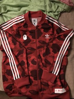 Bape Adidas Track Jacket Large