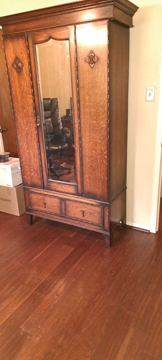 Vintage Armoire 