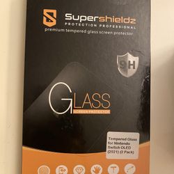 Supershieldz for Nintendo Switch Tempered Glass Screen Protector, Anti-Scratch, Anti-Fingerprint, Bubble Free