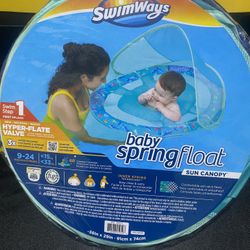 New Baby Float With Canopy-( Step One)Step One 