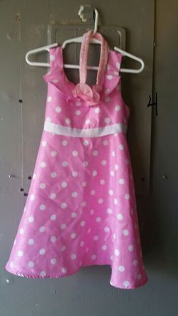 Girl dress w headband size 4