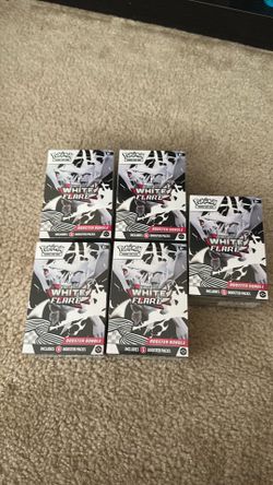 Pokémon white flare bundle lot