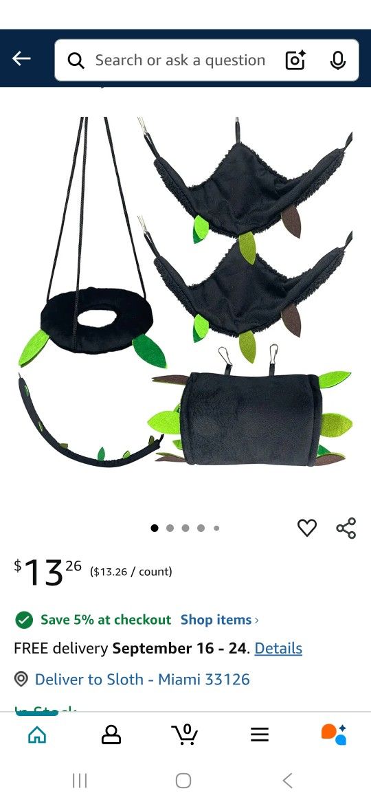 Accessory Toys For Hamster, Bird, Small Animal