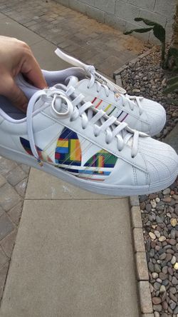 Adidas Superstar Pride "Love Unites" Mens Size 11