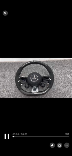2024 Mercedes G63 AMG OEM Carbon Fiber Steering Wheel – Original Factory