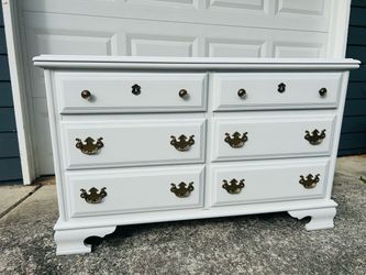 Vintage classic lowboy dresser