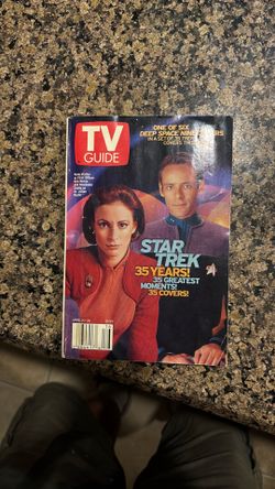 Star Trek 35 year anniversary TV Guide collectible Star Trek 35 year anniversary TV Guide collectible