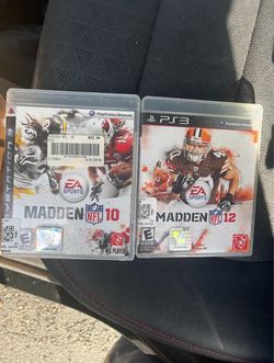 Madden NFL 10 & 12 PS3 Bundle