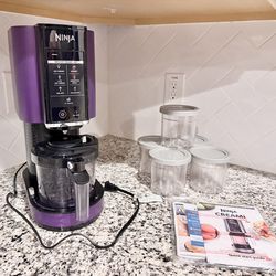 Brand new Purple Ninja Creami-5 Pints
