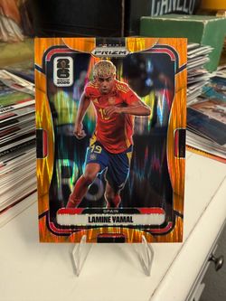 2026 Panini Prizm World Cup Lamine Yamal #70 Orange /315 Spain