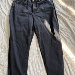 Judy Blue Crop Black Jeans