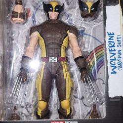 Marvel Legends Deadpool And Wolverine Brown Suit