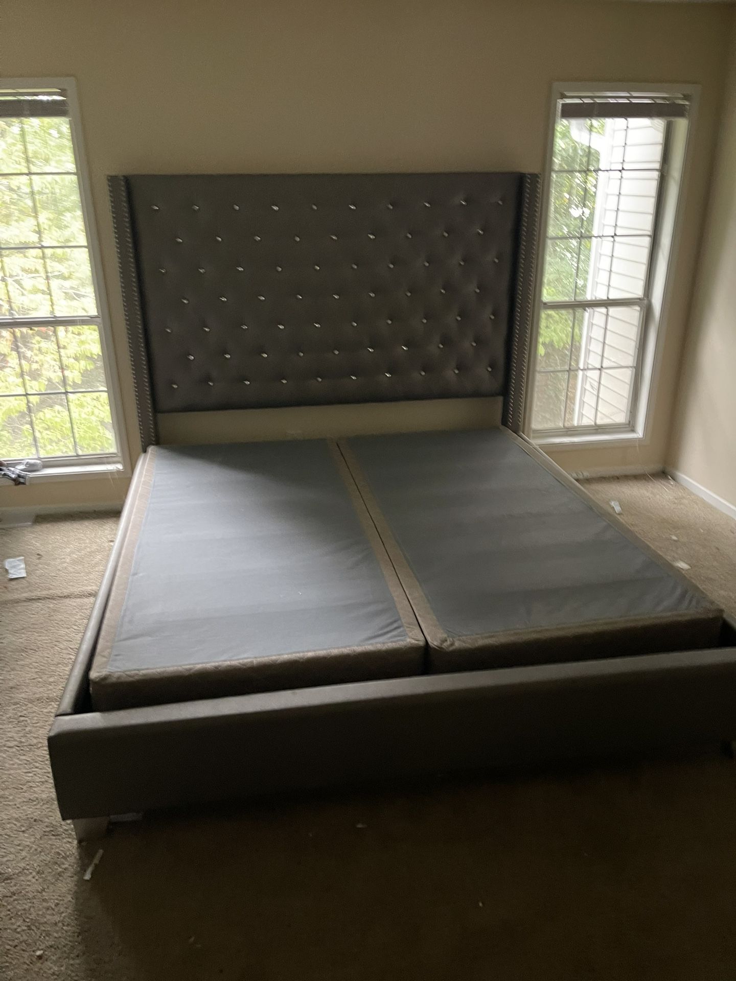 King Size Bed With Box springs