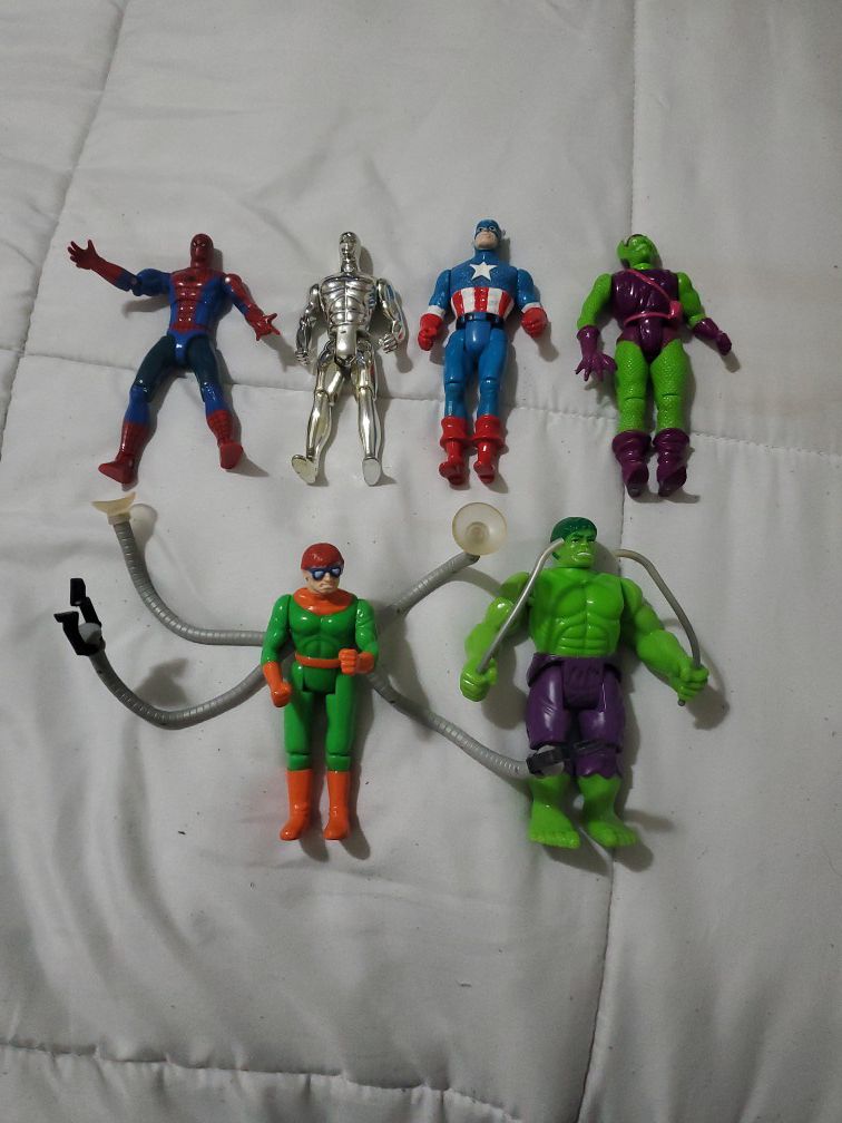 90s toy Biz figures
