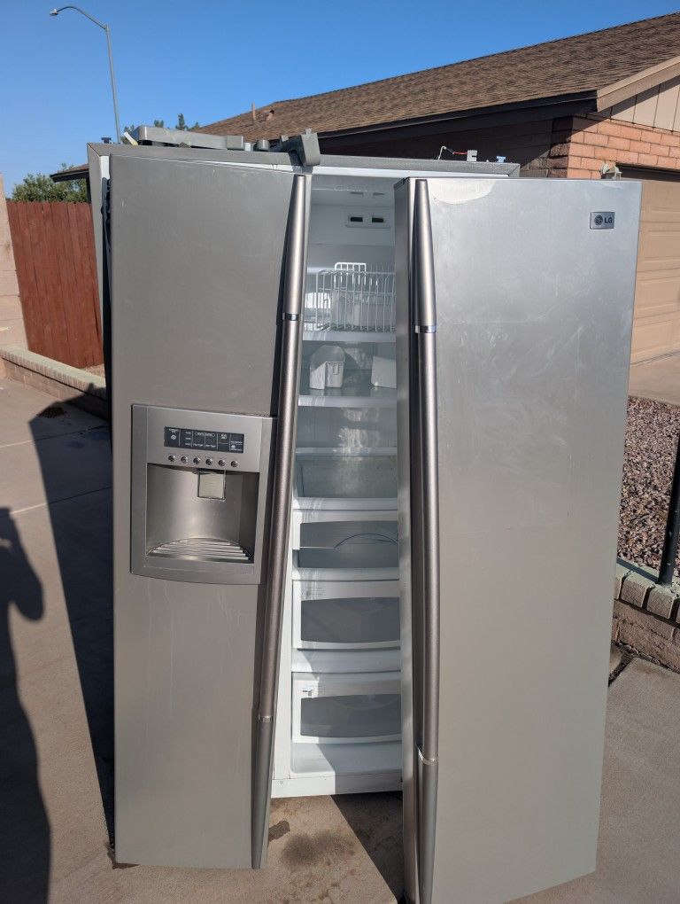 FREE LG Refrigerator Freezer Side By Side