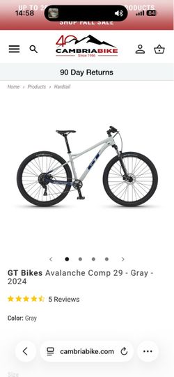 GT AVALANCHE 29 COMP