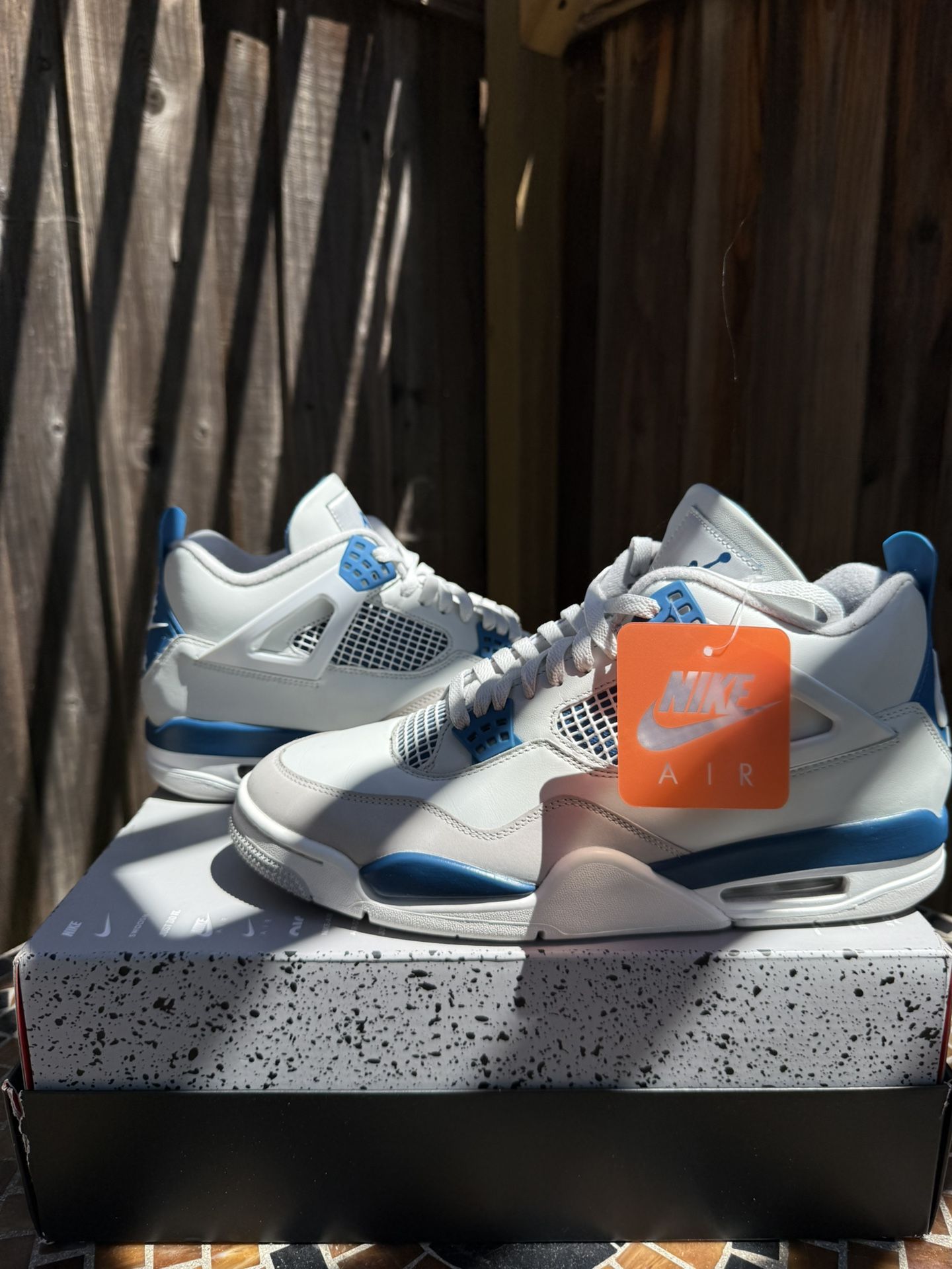 Jordan 4 retro “military blue” 12M