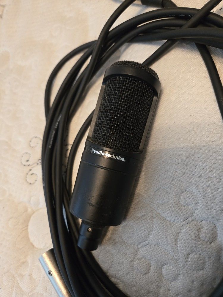 Audio Technica At2020 Mic