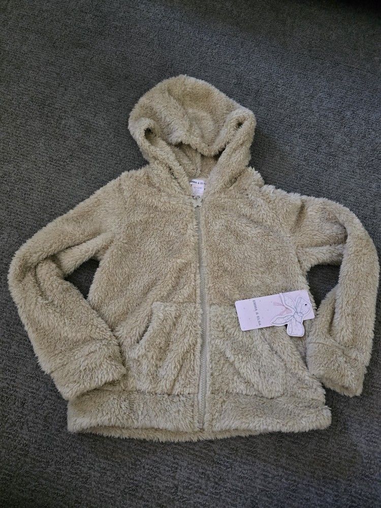 Emma & Elsa Girl Zip Up Hoodie