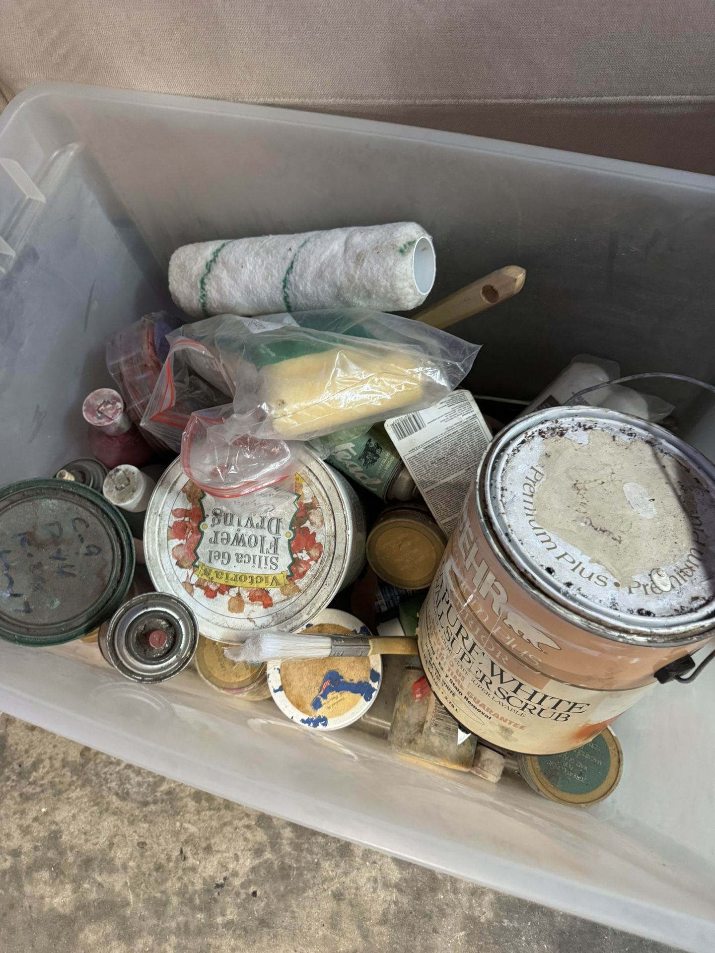 Free Paint And Supplies