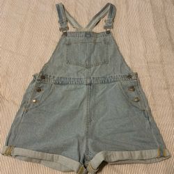 Neuflora Denim Shortalls (M)