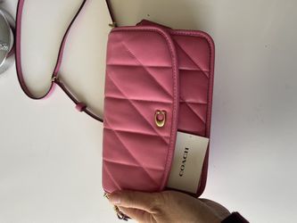 Coach Crossbody In Fuchsia 