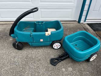 Kid Wagon and Trailer, Toddler Scooter and Tiy