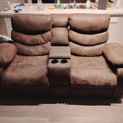 Sofa loveseat and recliner