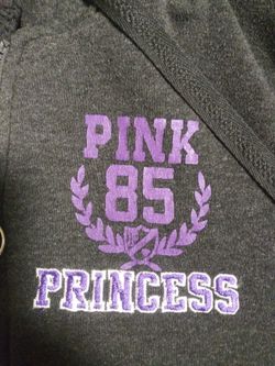 PINK full zip Hoodie