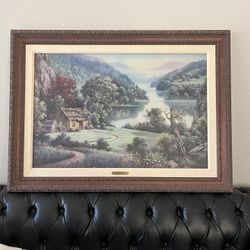 Rustic Retreat Portrait Framed And Signed By Dubravko Raos (Cash Only)