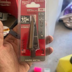 Milwaukee #9 Cobalt Step Bit