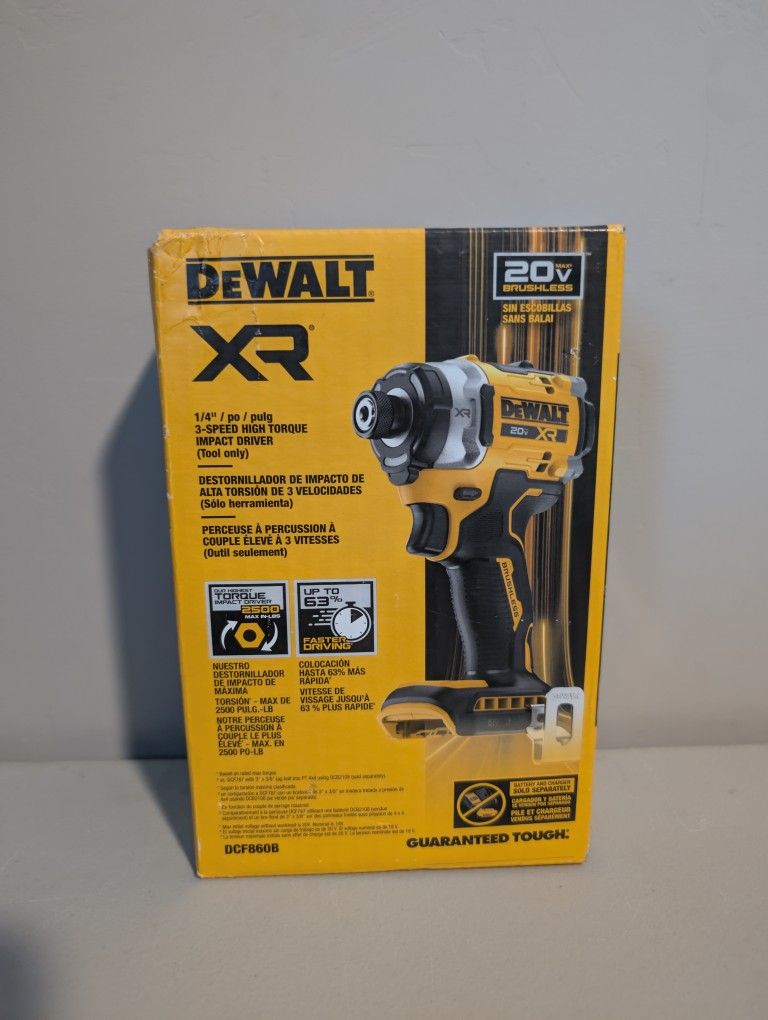 DeWalt 20v XR 3-Speed High Torque Impact