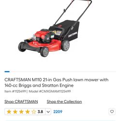 CRAFTSMAN M110 21-in Gas Push Lawn Mower