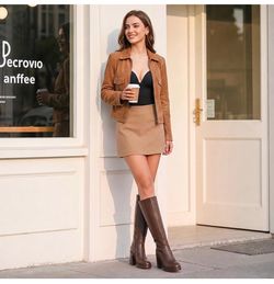Brown boots size 6.5