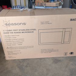 Seasons Over The Range Microwave 