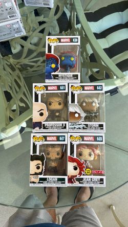 Funko Pop marvel set