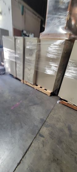 File Cabinets, Desk and Office Chairs