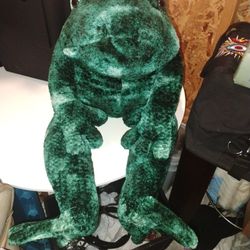 Vintage 36in Animal Alley Frog Toad Plush 