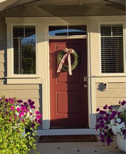 Prehung Fiberglass Front Entry Door w/ Brickmould - 37.5” x 81.5” - Includes Touch-Up Paint