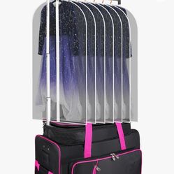 Dance Bag with Clothing Rack,