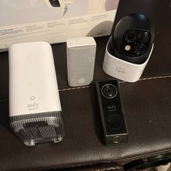Eufy Home Security Router/single Camera/ Door cam And Wireless Speaker