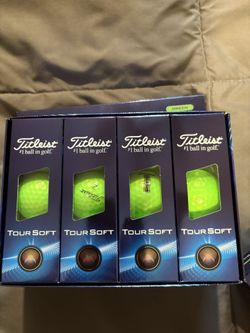Titleist Tour Soft (Green) Golf Balls