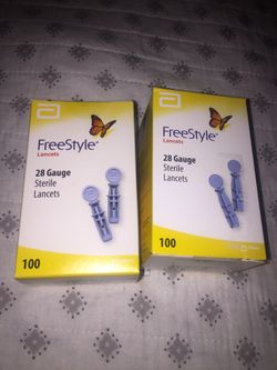 Freestyle Lancets 100 ct each