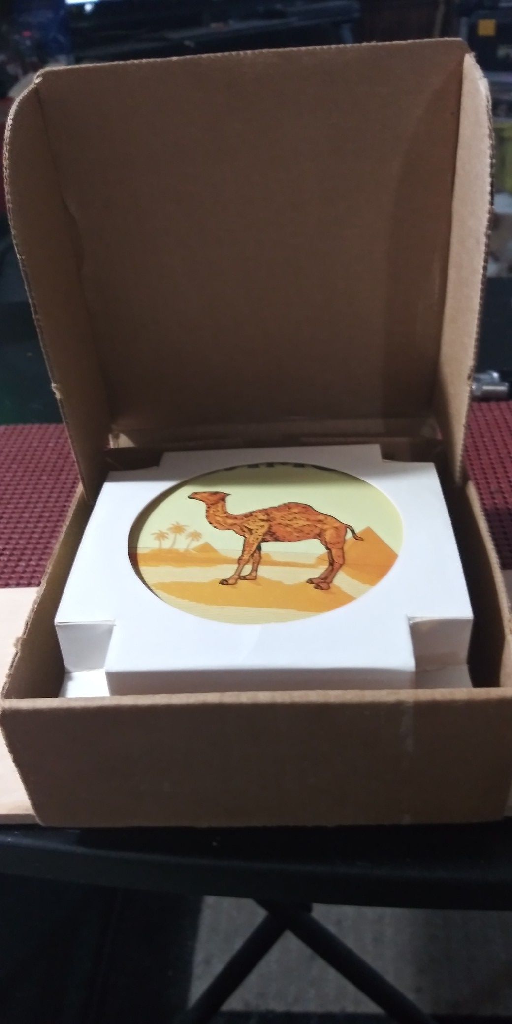 1994 collectible Camel Tin and Zippo Lighter