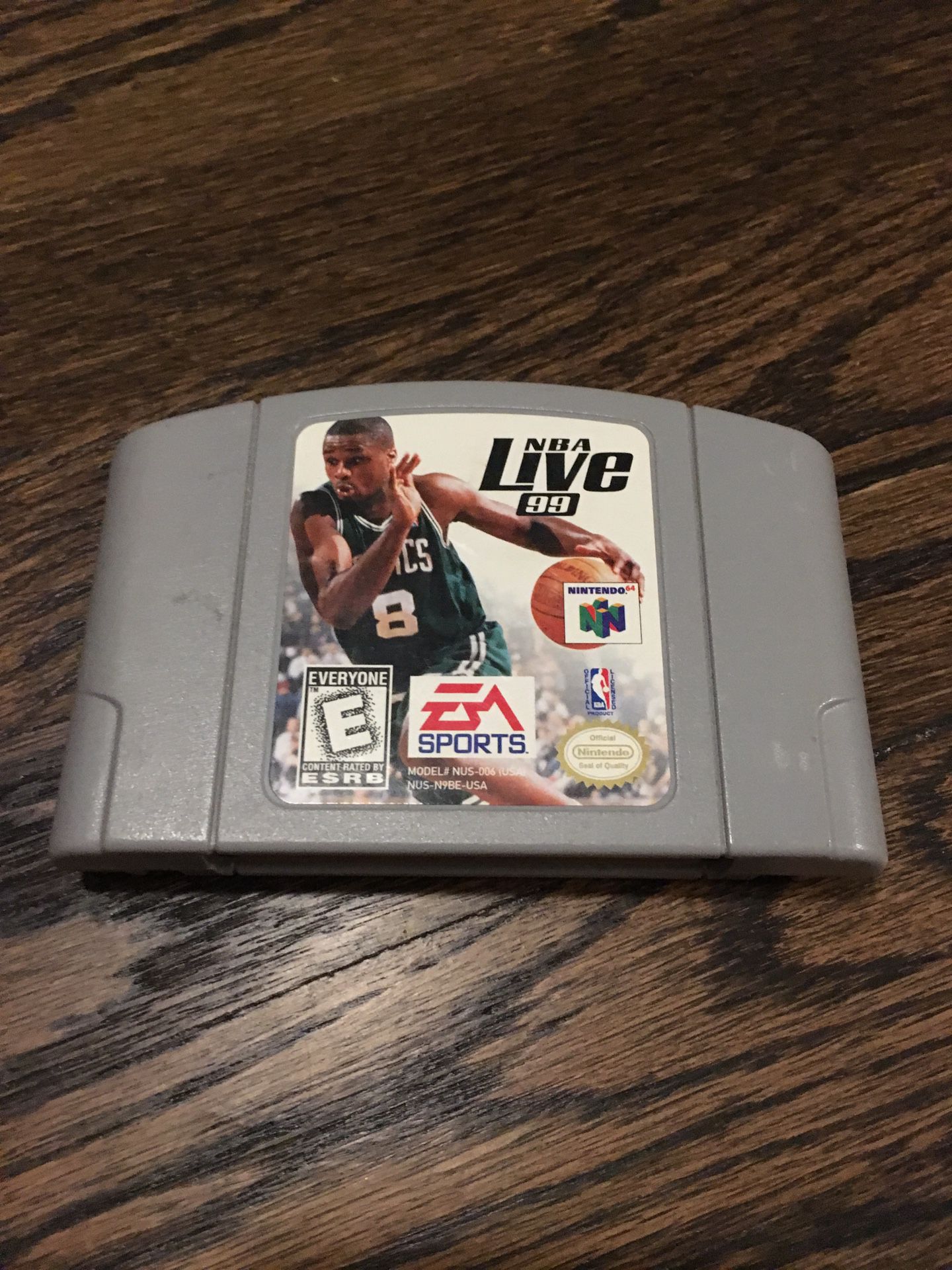 N64 NBA Live ‘99 Game