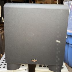Klipsch KSW 10 10-Inch 225-Watt Powered Subwoofer Excellent & Fully Functional