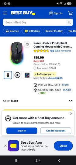 New gaming mouse $80